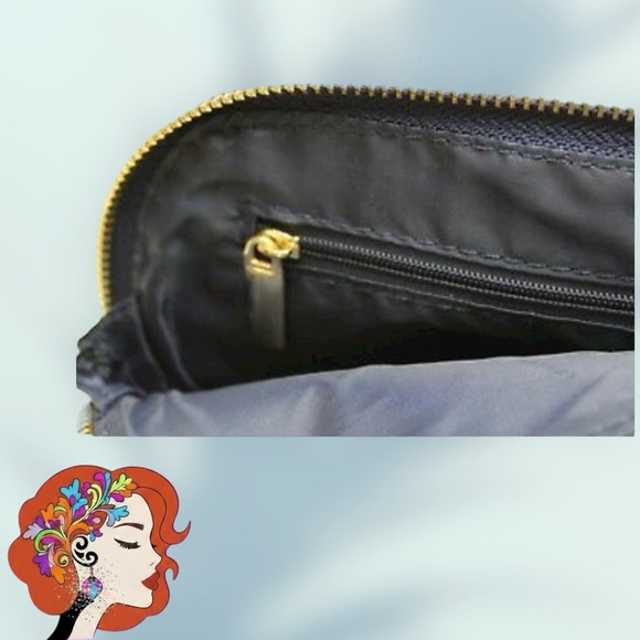 Versace Elegant Navy/Gold Women's Pouch/Clutch - Picture 4 of 11